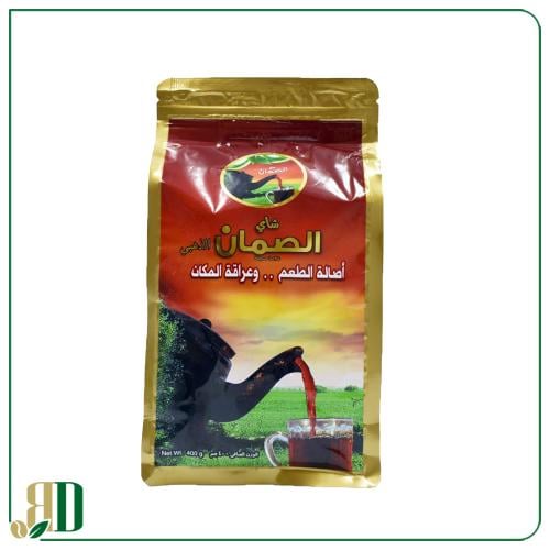 شاي الصمان عائلي مطور ورق 400 جرام