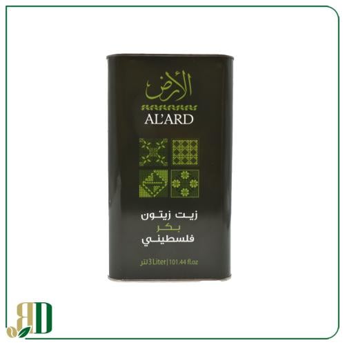 زيت زيتون فلسطيني الارض 3 لتر