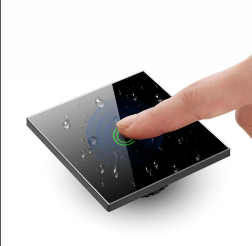Elegant Glass Touch Smart Switch (EU Standard)