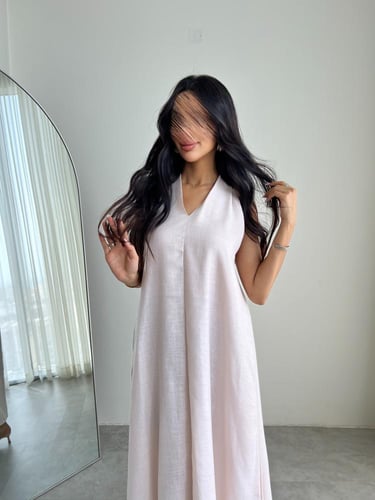 مجموعة shell باللون الوردي الداكن