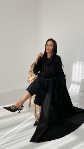‏Velvet Abaya