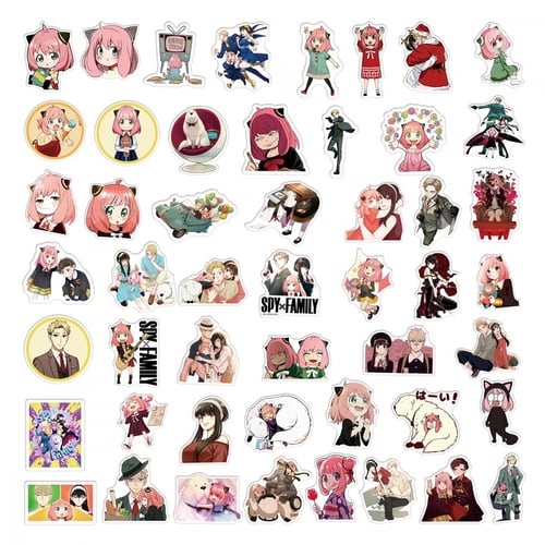 ستيكرات سباي اكس فاميلي 3 (10-20-50)