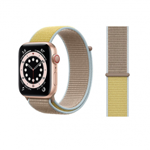 سوار ساعه ابل اصفر /بني