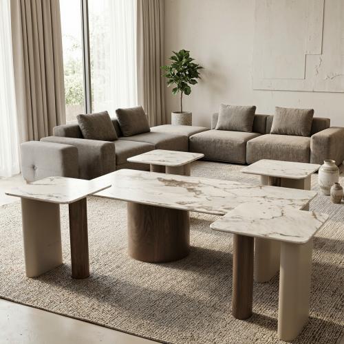 طقم طاولات 5 قطع