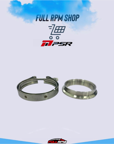 فلنجة + كلامب ( قفيز ) تيربو V Band