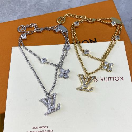 قلادة سوار لويس فويتون (Louis Vuitton) المزدوج