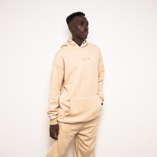 طقم ناينتي قطن شتوي بيج