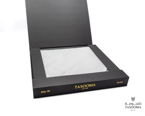 P3 شماغ كلاسيك ار 82007 - 212 - white