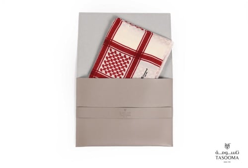 P3 شال نجد TASOOMA 81015 RED