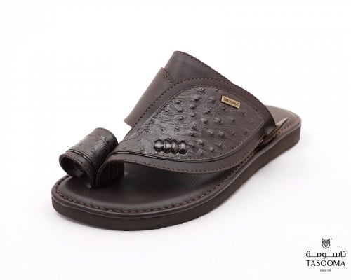 P حذاء شرقي من تاسومة 07118 / BROWN