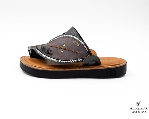 P حذاء شرقي من تاسومة/مطرز مرن 06007/248