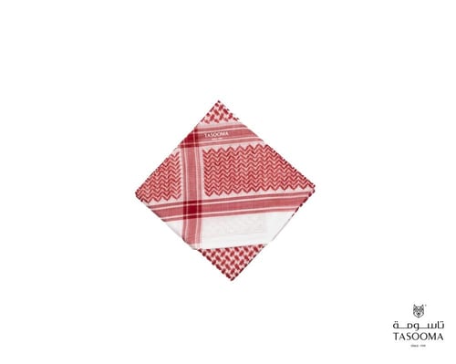 P3 شماغ أوكسفور | 82005 - 210 - - red