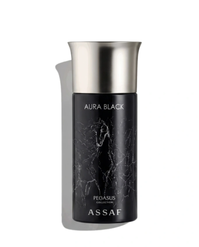 عطر أورا بلاك للرجال من عساف – 150 مل