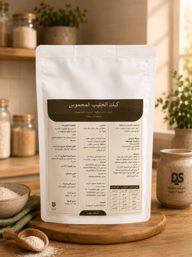 خليط كيكة الحليب المحموس