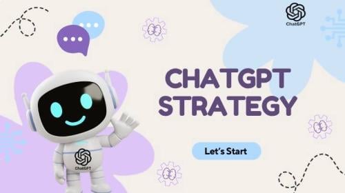 استراتيجية ChatGPT باللغة الإنجليزية مدعومة بالذكا...