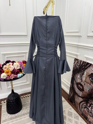 فستان سهرات الخامه شيفون