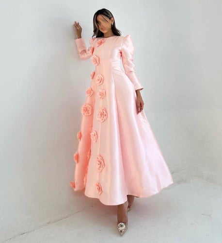 فستان سهرات الخامه ميكادو