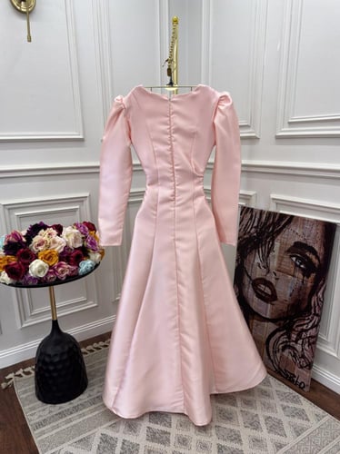 فستان سهرات الخامه ميكادو