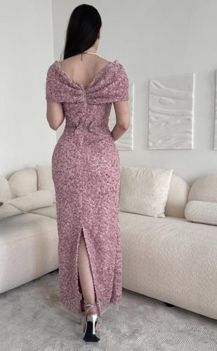 فستان سهرات ناعم