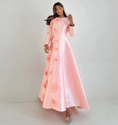 فستان سهرات الخامه ميكادو