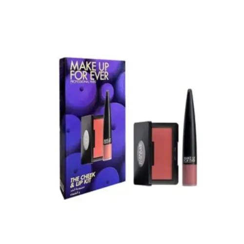 Make Up For Ever Blush + Full Size Lipstick Set