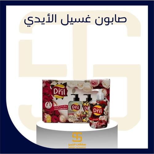 صابون الأيدي ورد طائفي دريل 425مل *12عبوه