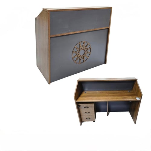 مكاتب استقبال خشبية مودرن مقاس 1,40 متر