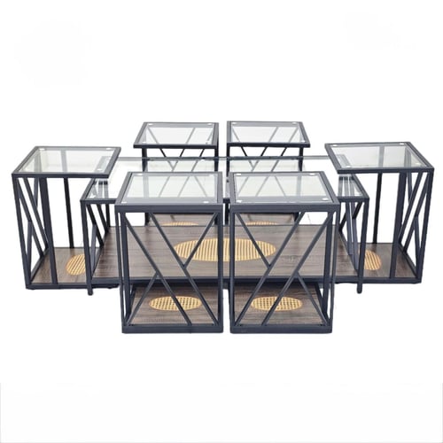 طاولة شاي مودرن متعددة الألوان