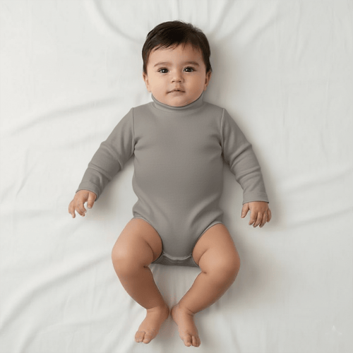 بربتوز حديثي الولادة - متعدد الالوان - رقبة مرتفعة