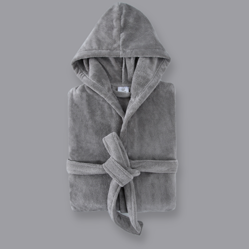 روب استحمام رمادي