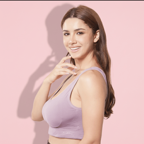 صدرية مبطنة ناعمة بتصميم رياضي ودعم مريح - 6 قطع