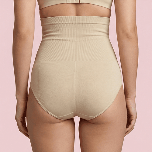 مشد نسائي بطن وخصر - مقاس Free Size - لون بيج