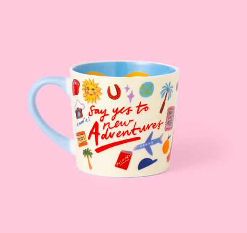 Say Yes to New Adventures Mug