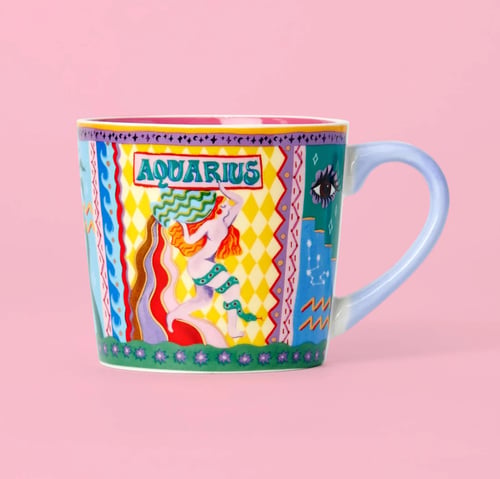 Aquarius Zodiac Mug