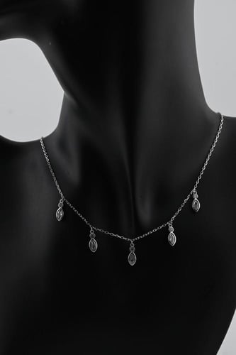 شوكر فضه عيار 925