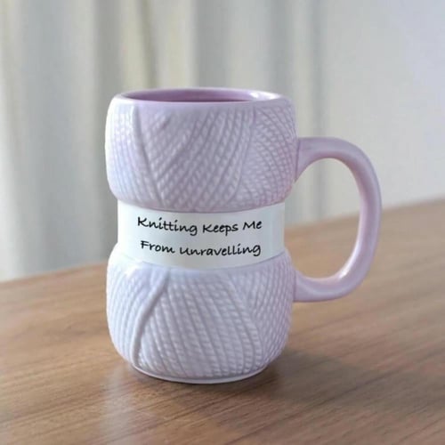 كوب على شكل صوف