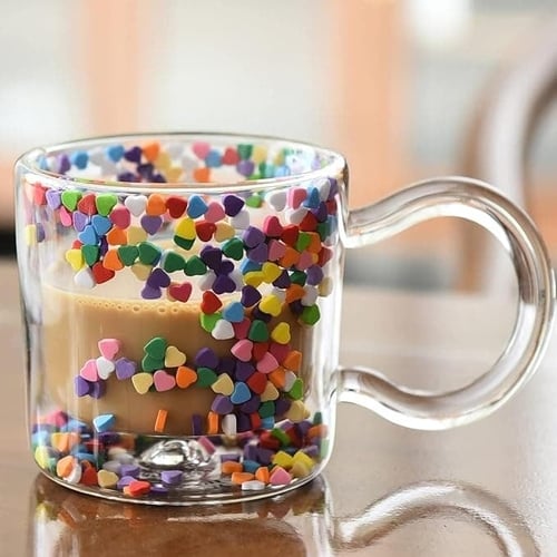 كوب زجاجي charming
