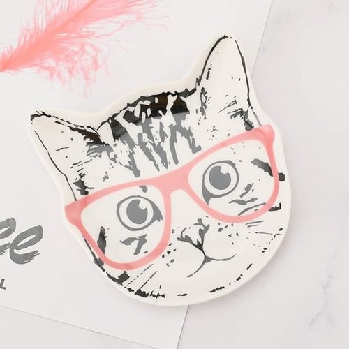 أطباق لطيفة بأشكال متعددة سيراميك / خشب