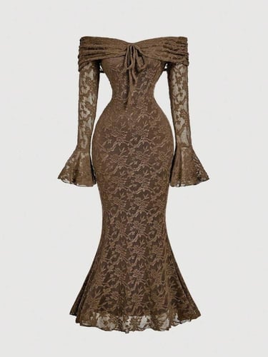 SHEIN MOD فستان أسود