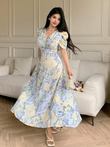 Modelyn فستان مناسب مزين بلؤلؤة