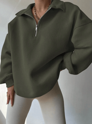 INAWLY بلوزة نسائية كاجوال فضفاضة بطبعة نمر على ال...