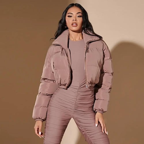 معطف شتوي نسائي مبطن