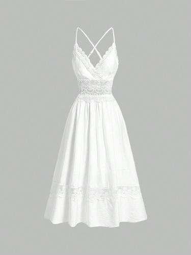 SHEIN MOD women's dress with spaghetti straps deco...