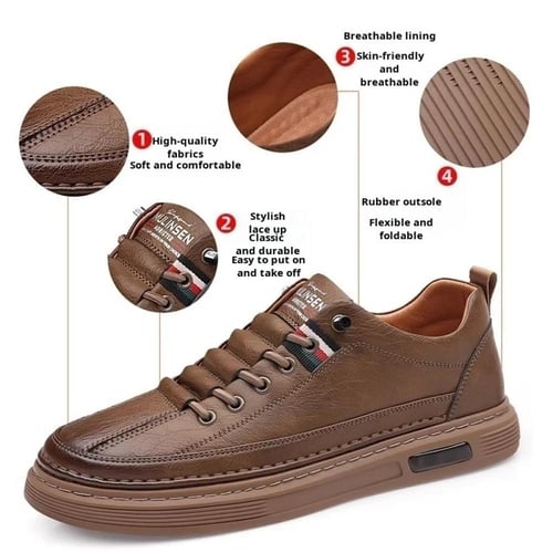 أحذية رجالية عصرية بدون رباط