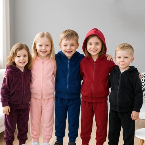 طقم الهودي والبنطلون المخملي