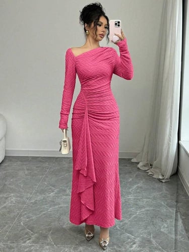 Elenzga فستان نسائي بطراز أنيق