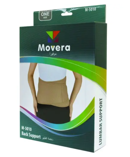 Back support brace sizes Movera company