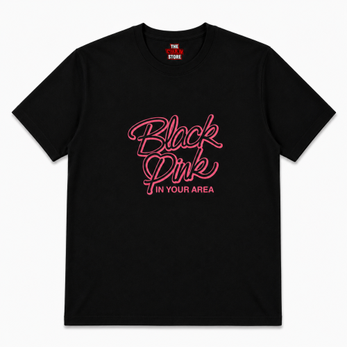 Black T-Shirt (BP WT Edition) - Blackpink