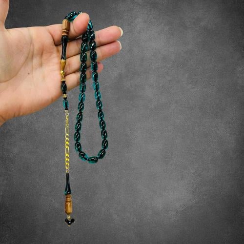 سبحة سندلوس - بلون أخضر شفاف