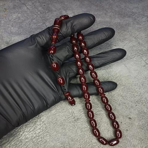 سبحة فاتوران - عسلي غامق بوهج هادئ